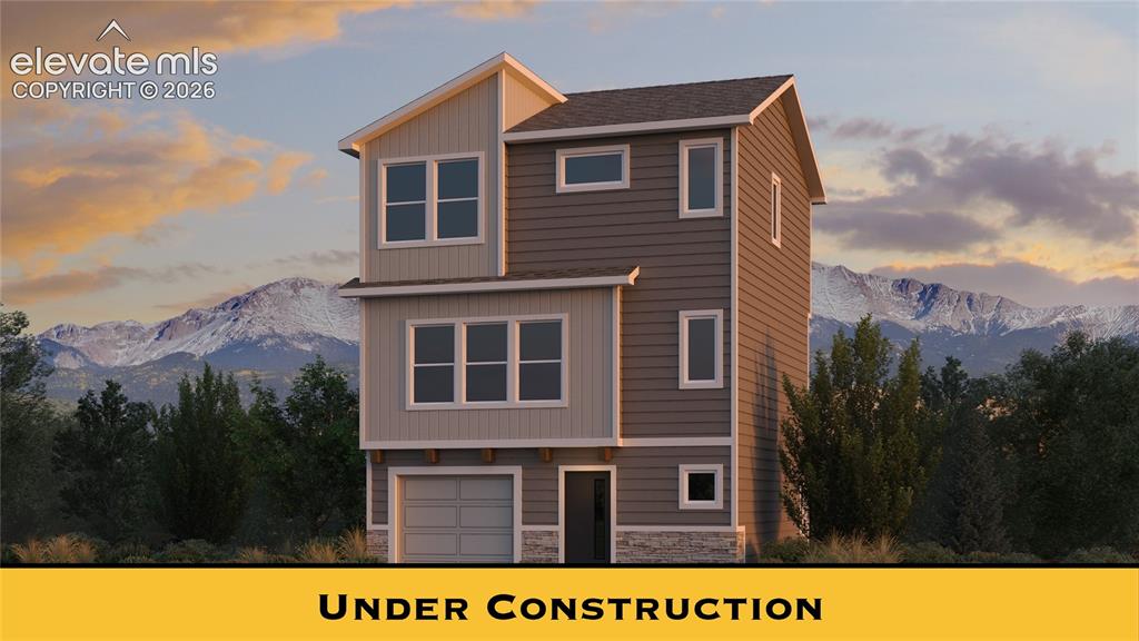 Caption: Front of Structure