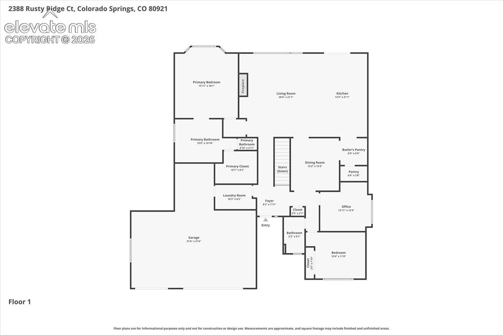 Image 47 of 50: Floor plan-Main level