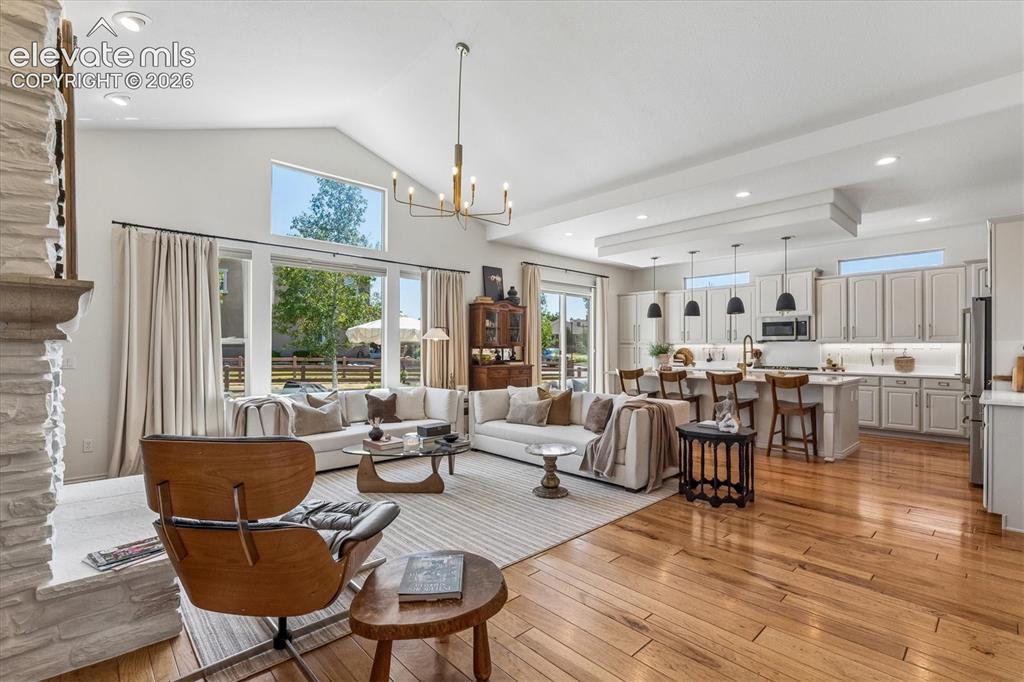 Image 9 of 50: Open concept living space