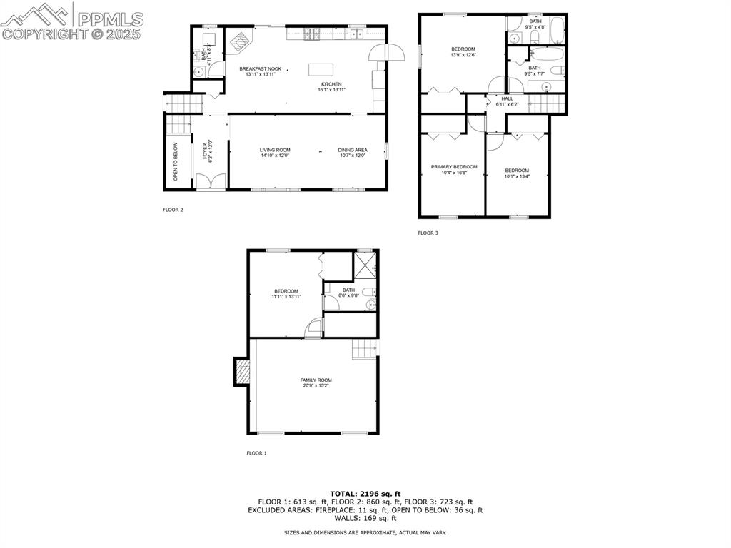 Image 41 of 44: View of floor plan / room layout