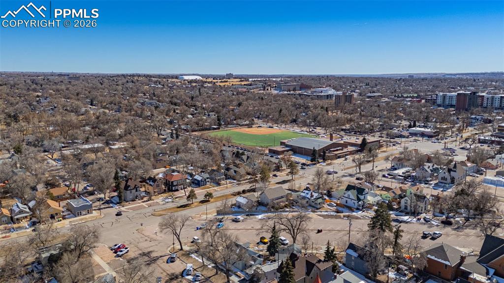 Image 31 of 33: Birds eye view of property