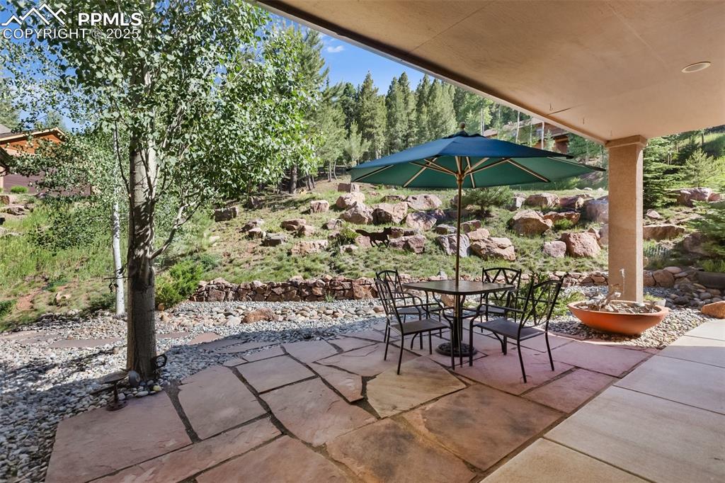 Image 5 of 43: View of patio / terrace with outdoor dining area