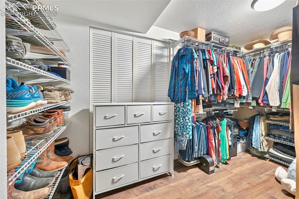 Image 26 of 34: Lower Level Bedroom Walk-in Closet