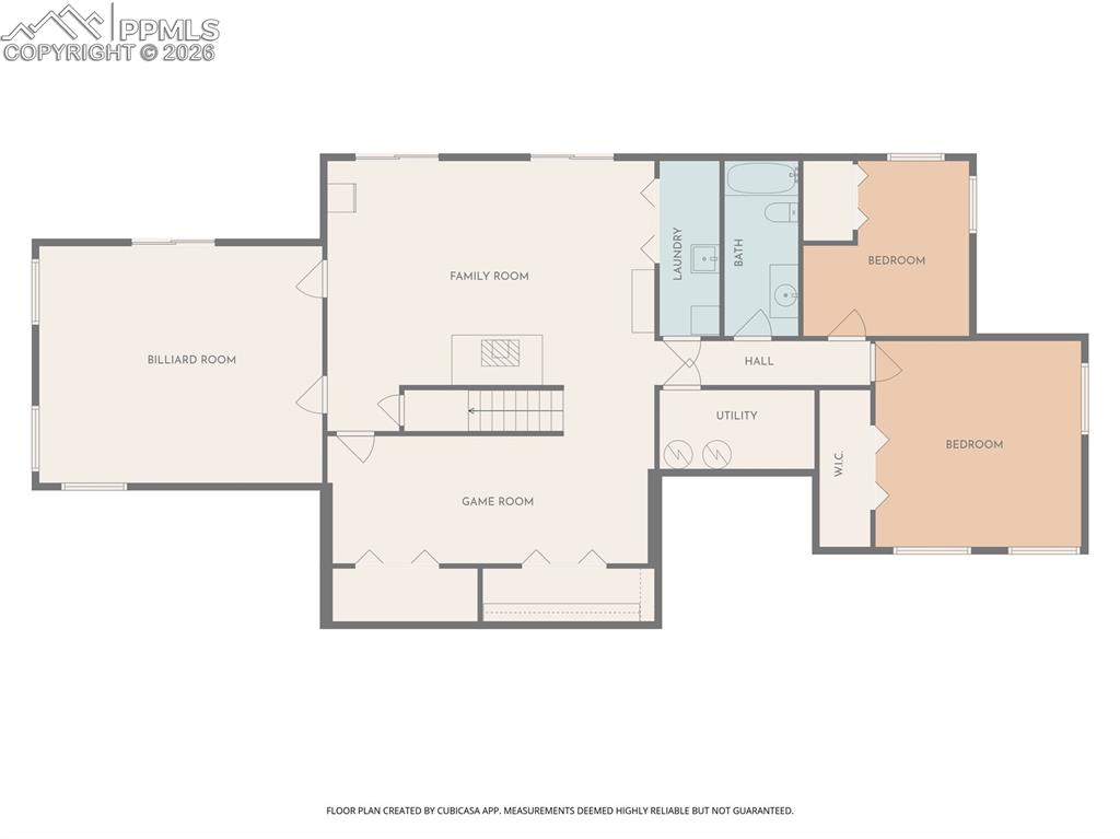 Image 47 of 49: Lower Level with walkout