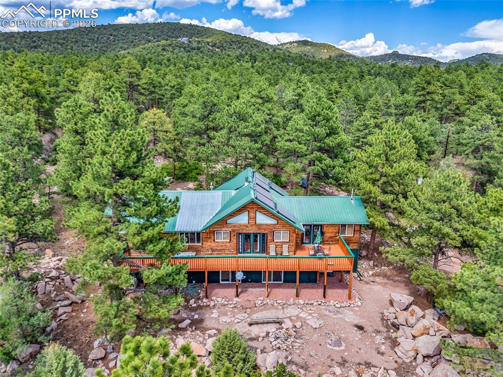 Image 5 of 49: Large 9.37 acre lot with natural landscaping