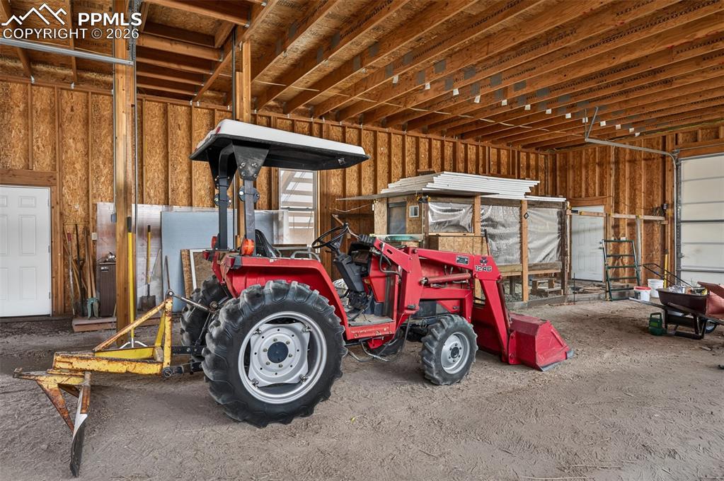 Image 46 of 50: Tractor included!