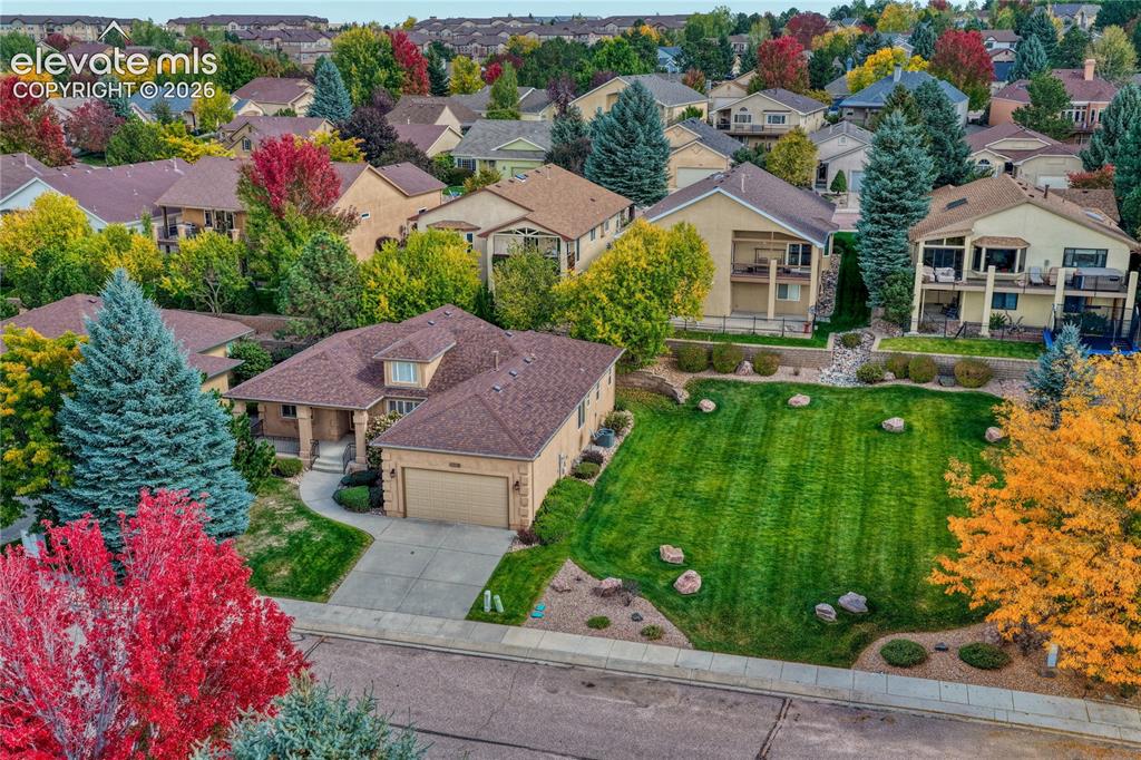 Image 2 of 42: ...and 2-car garage on the beautiful cul-de-sac lot. No home on the adjacen