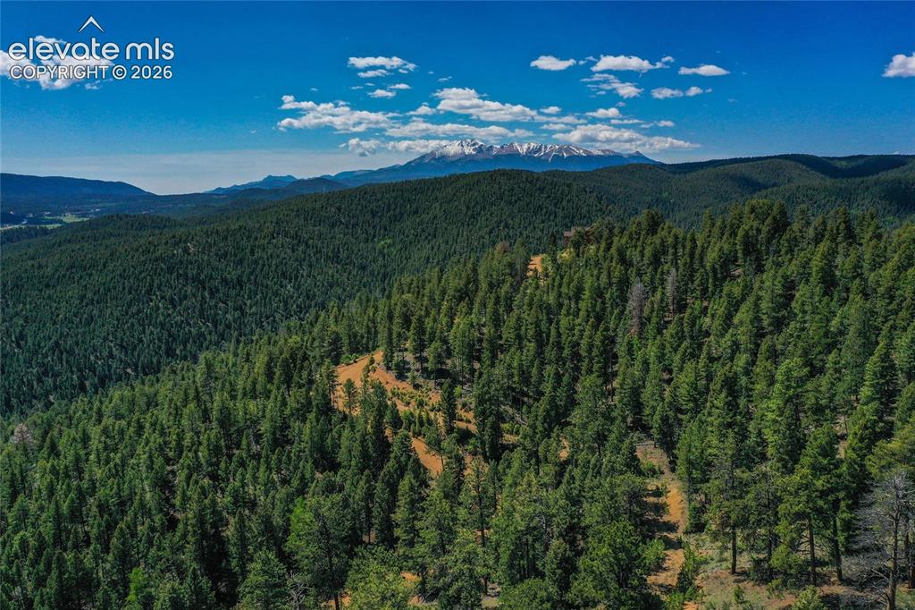 Image 8 of 49: Aerial of 500 ft of creek frontage