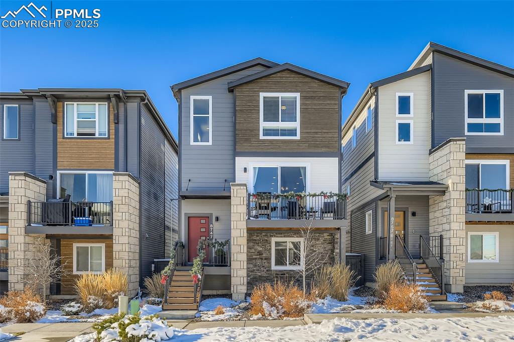 Caption: Front of Structure