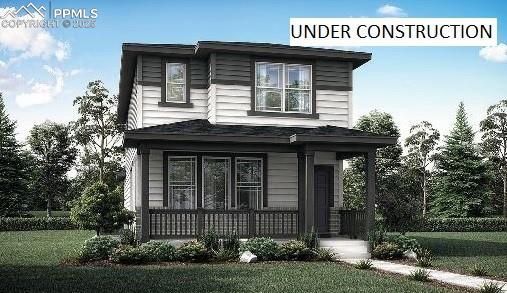 Caption: Front of Structure