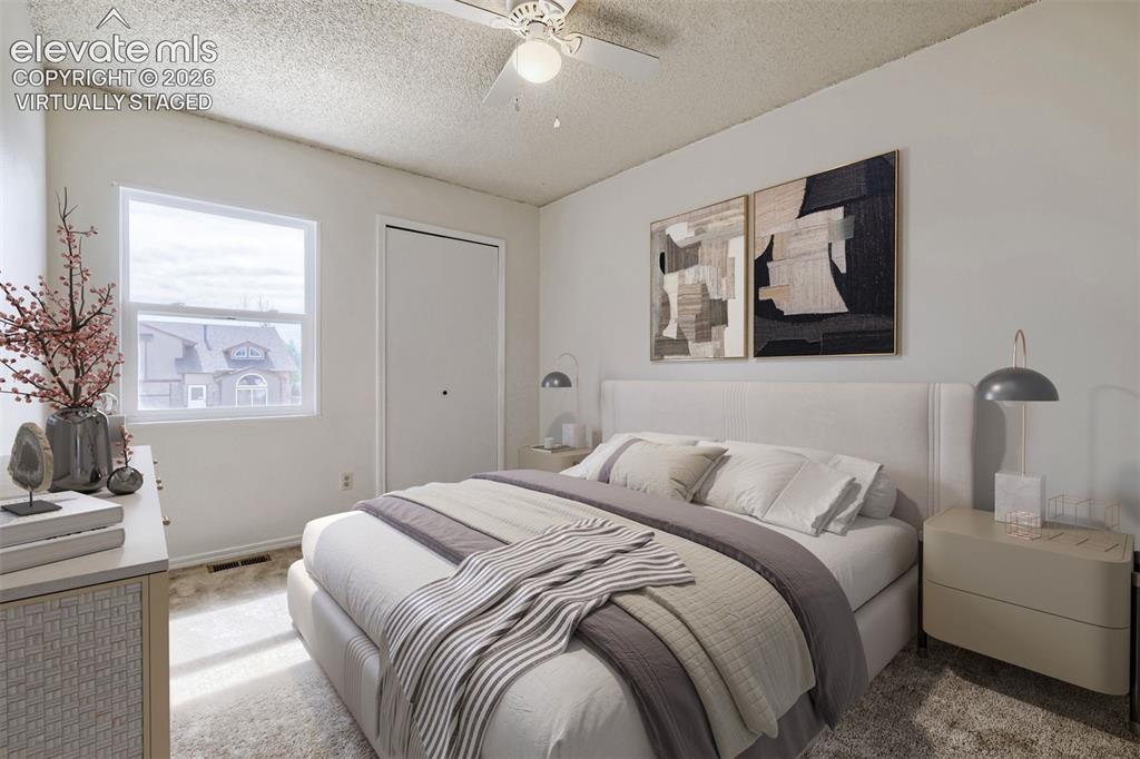 Image 22 of 30: virtually staged - 3rd Bedroom - 10x9