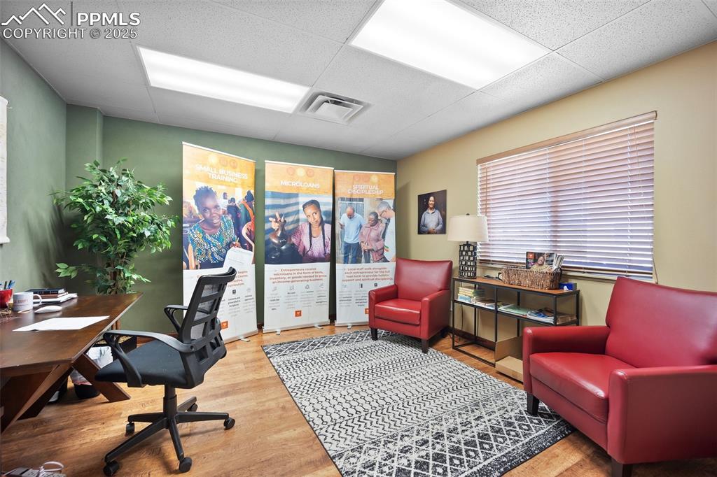 Image 43 of 50: Office with wood finished floors-5785 Building 