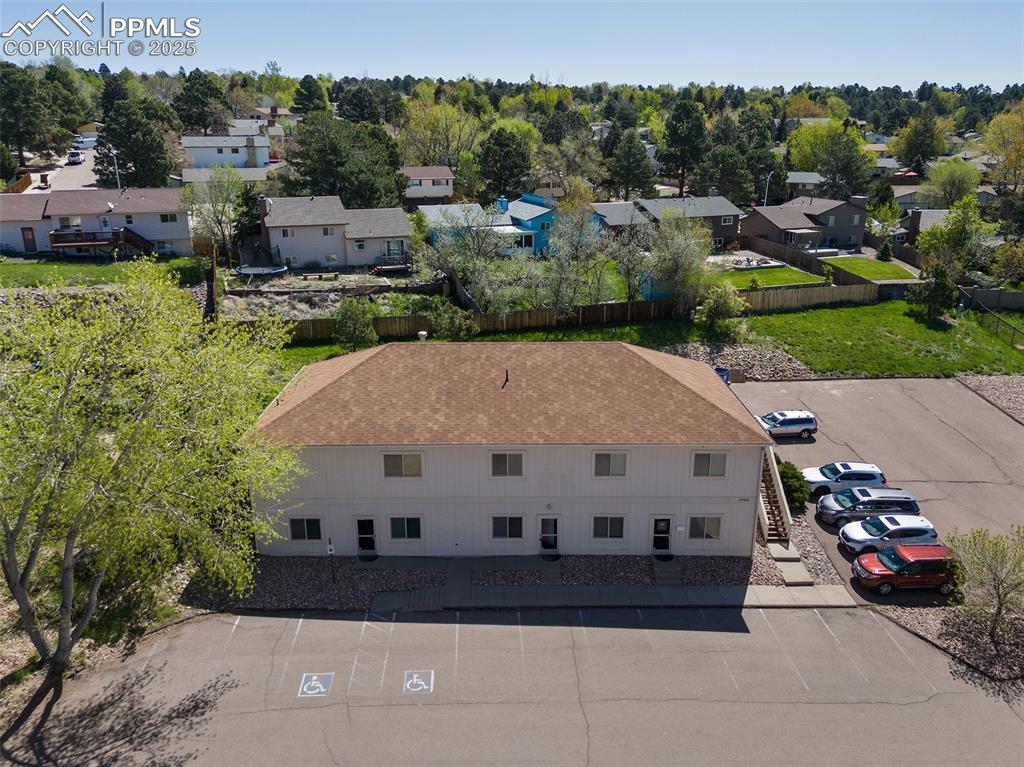 Image 5 of 50: Aerial view of residential area