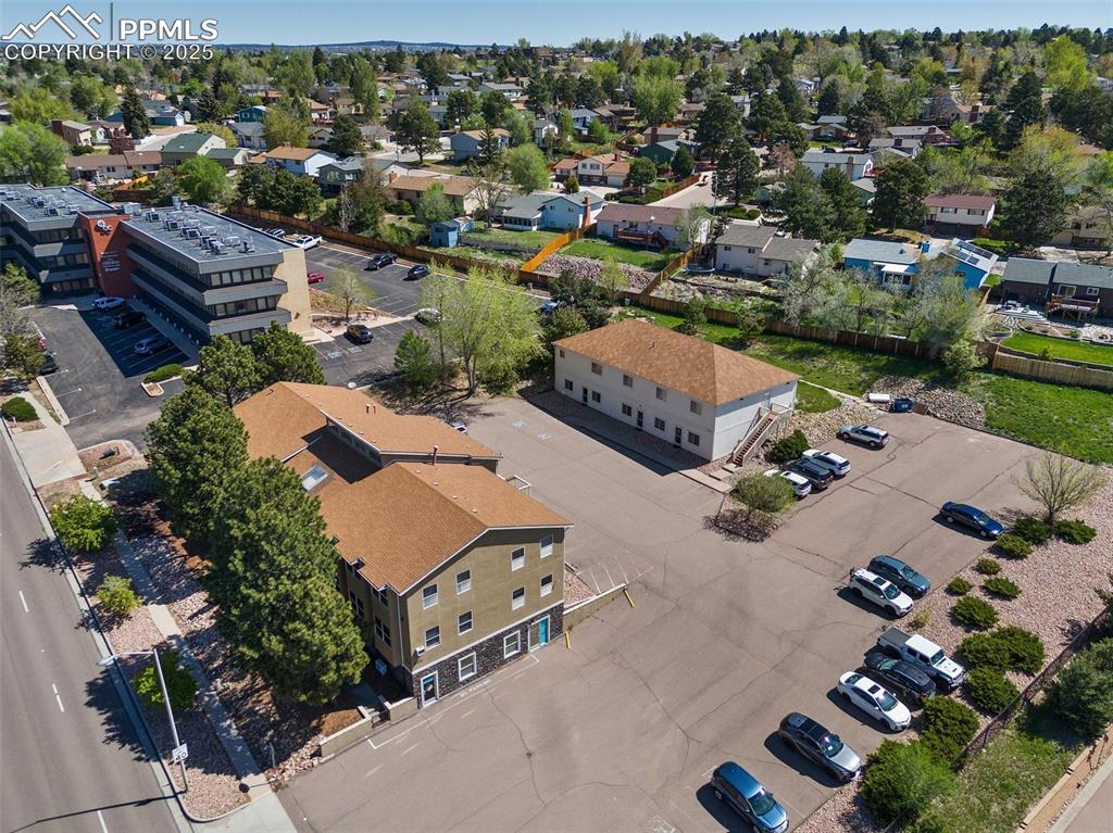 Image 8 of 50: Aerial view of residential area