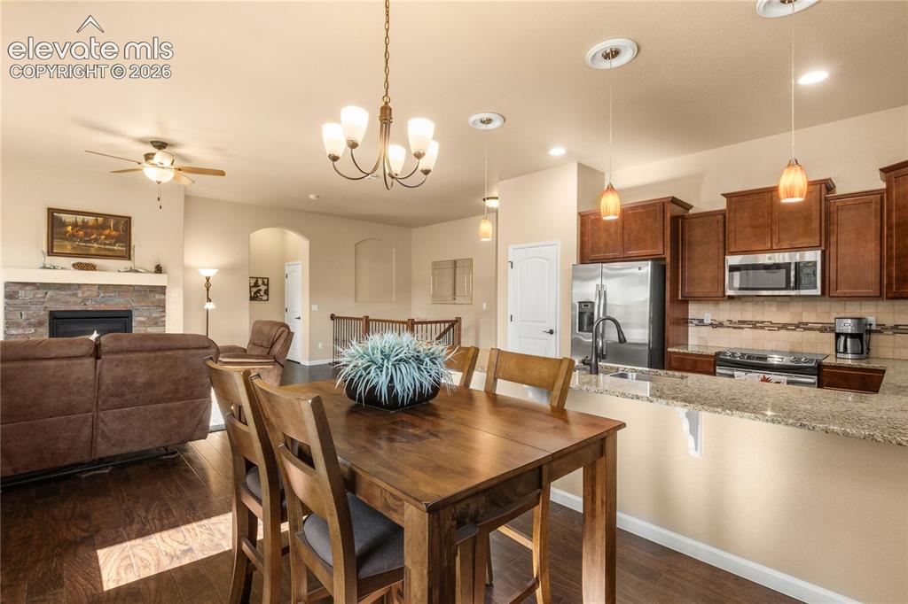 Image 11 of 33: Spacious with stainless appliances, counters adjusted for ADA