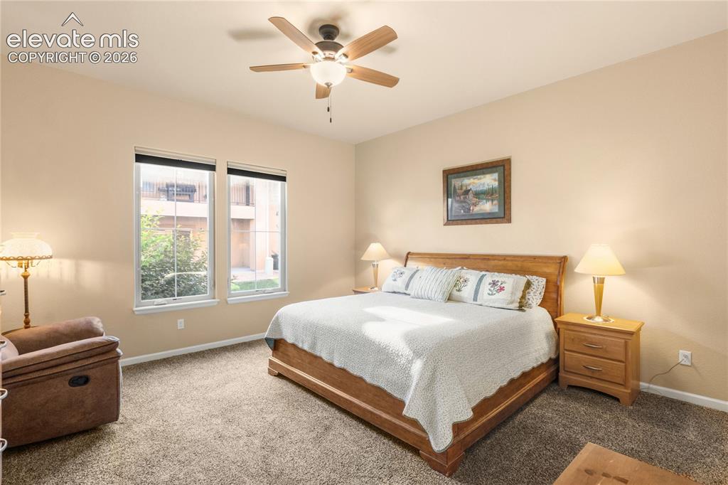 Image 19 of 33: Spacious Primary Bedroom on Main Floor