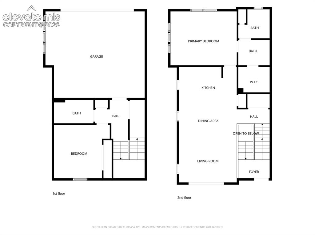 Image 44 of 46: Floor Plan - upper and lower levels