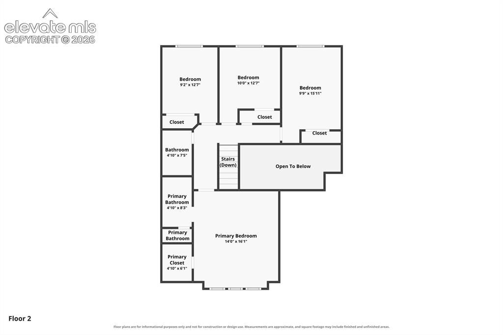 Image 46 of 47: Upper floor plan