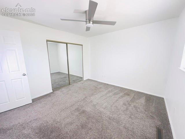 Image 8 of 20: Upper rear facing bedroom new ceiling fan