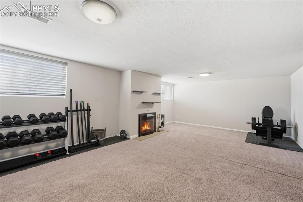 Image 19 of 24: Large basement perfect for all kinds of recreational activities