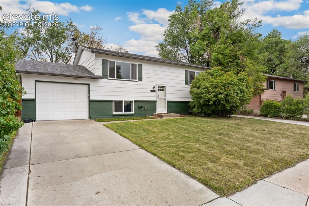 Caption: Front of property