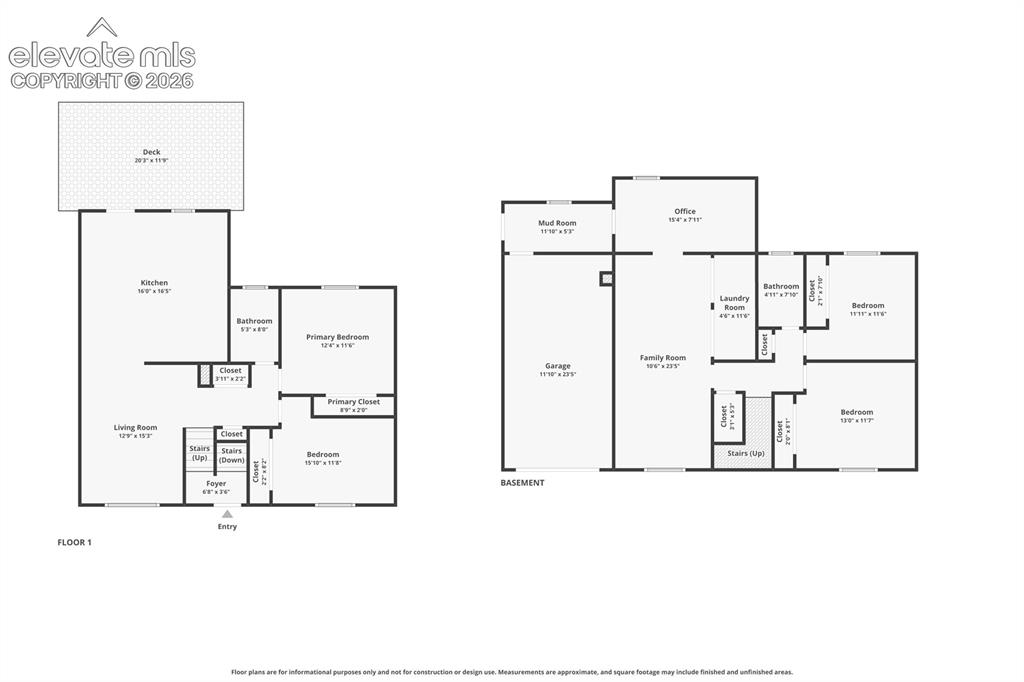 Image 25 of 27: Combined floorplan
