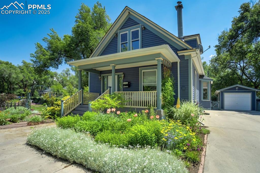 Caption: Front of Structure