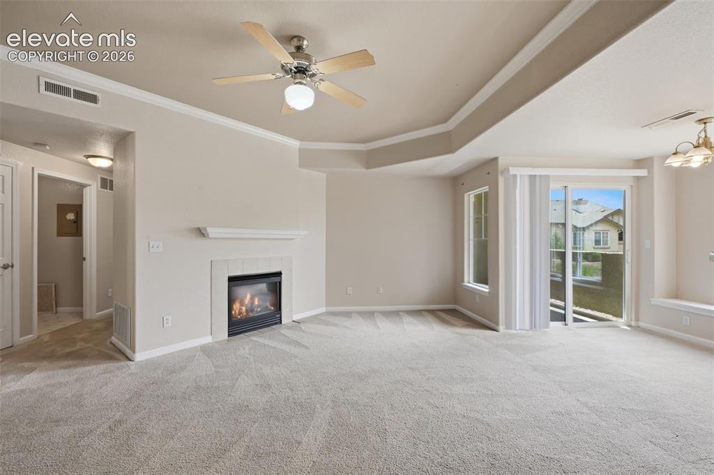 Image 9 of 29: Air conditioning and ceiling fans help ensure comfort year round. 