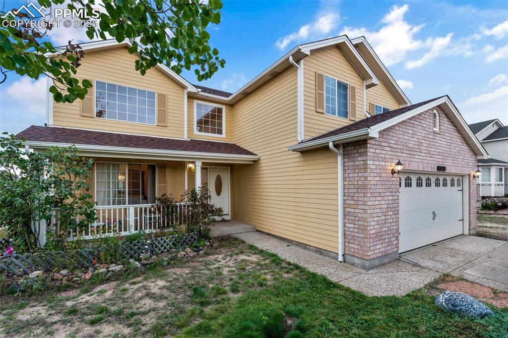 Caption: Front of Structure