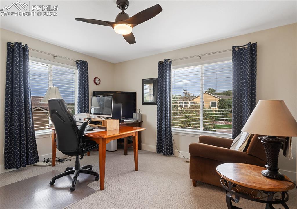 Image 24 of 50: Office/bedroom on main level