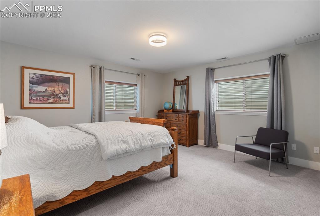 Image 28 of 50: Basement bedroom 