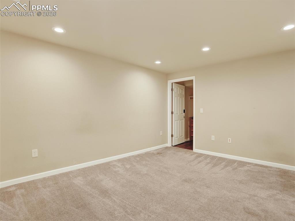 Image 30 of 49: Basement Jr Primary bedroom (#4)