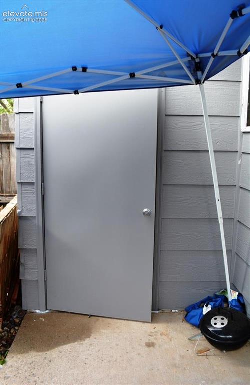 Image 16 of 17: Storage shed
