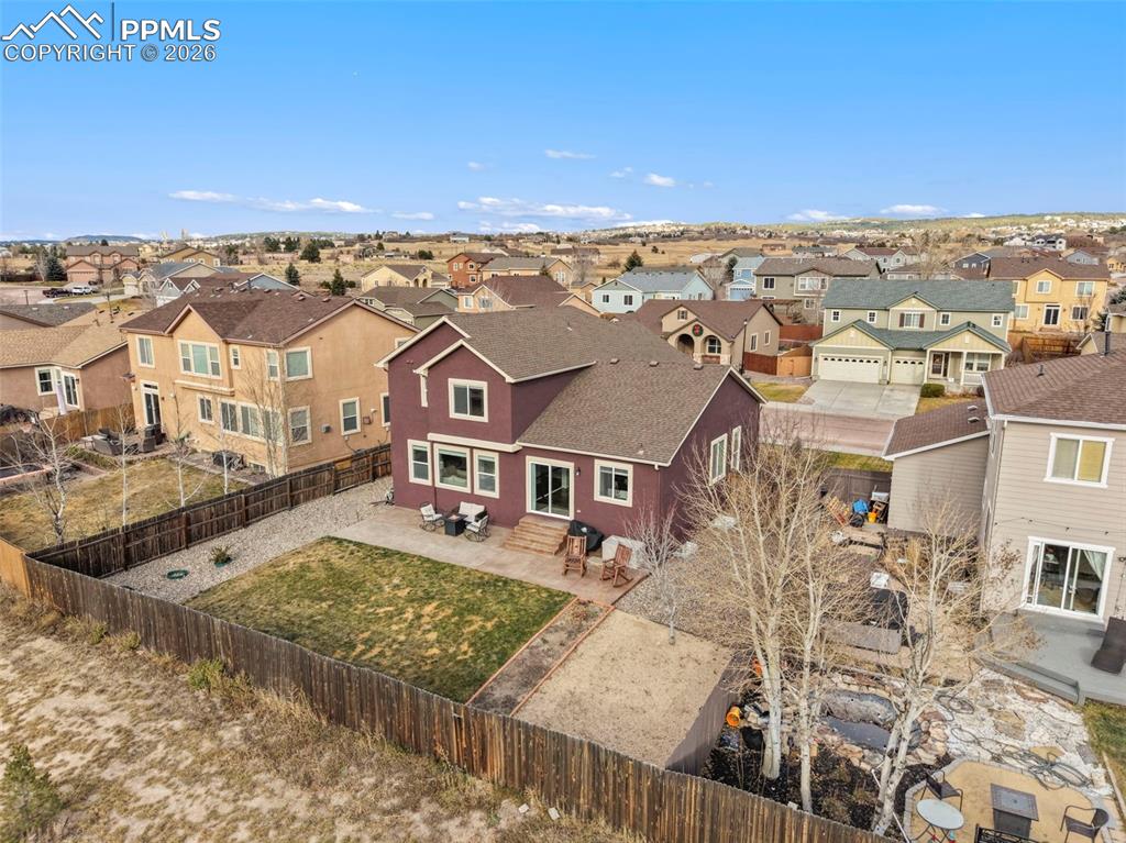 Image 30 of 31: Aerial view of residential area