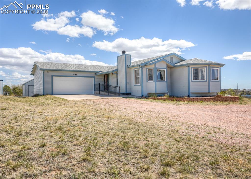 Caption: Front of Structure