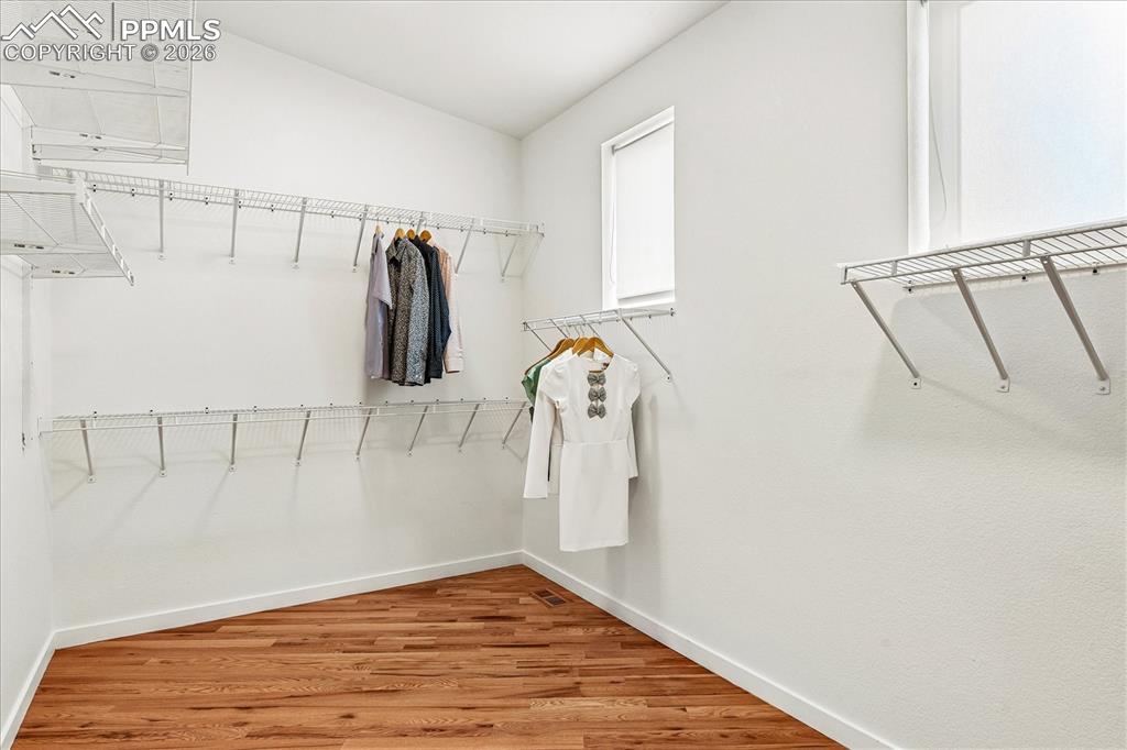 Image 30 of 50: Primary bedroom with walk-in closet measuring 13.1