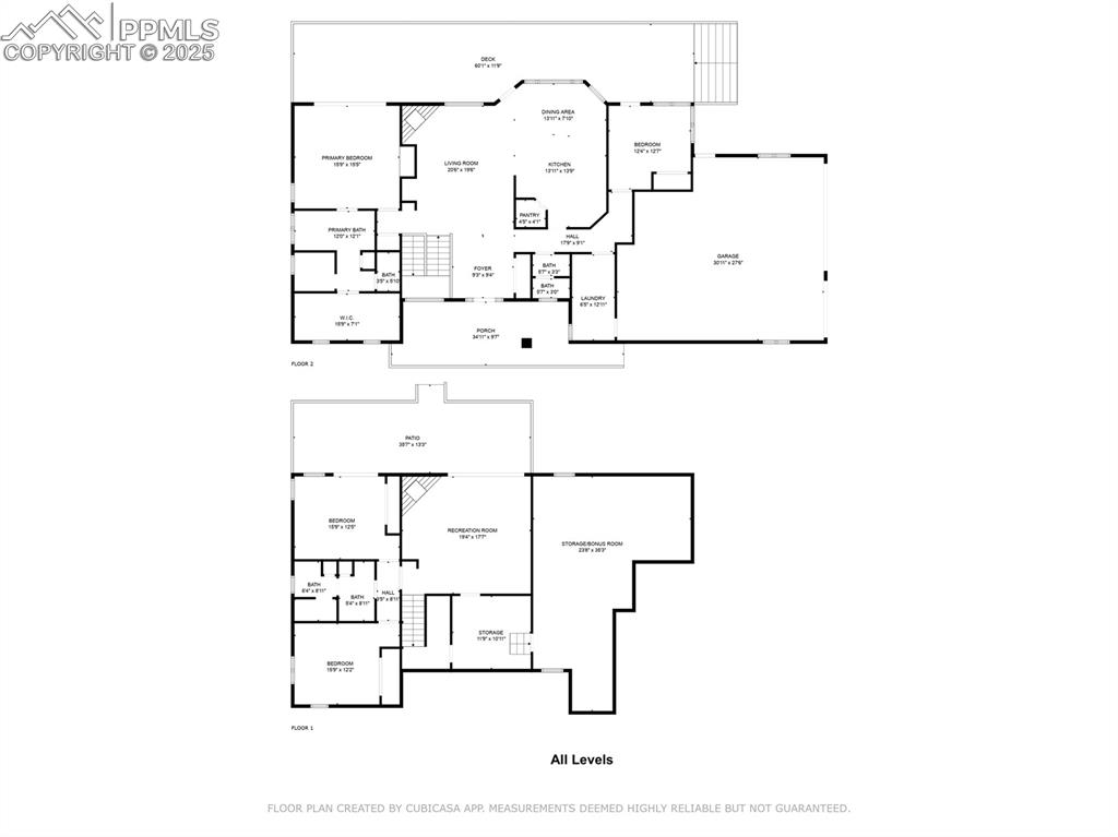 Image 49 of 49: All level floor plan