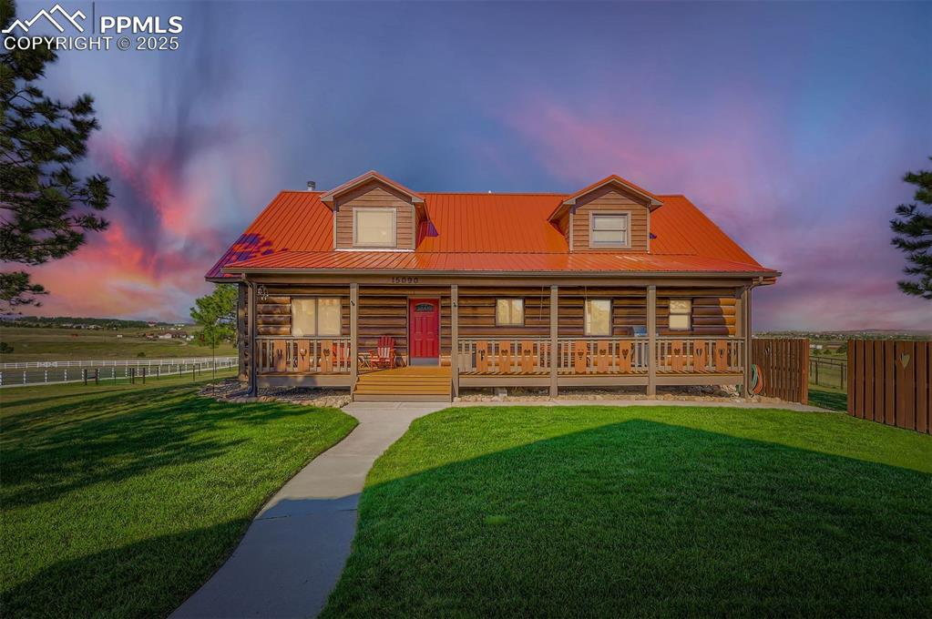 Caption: Front of Structure