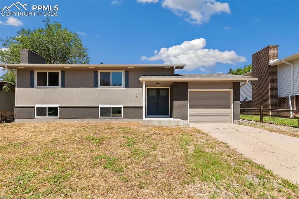 Caption: Front of Structure