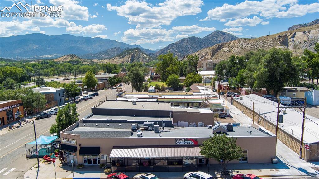 Caption: Aerial View