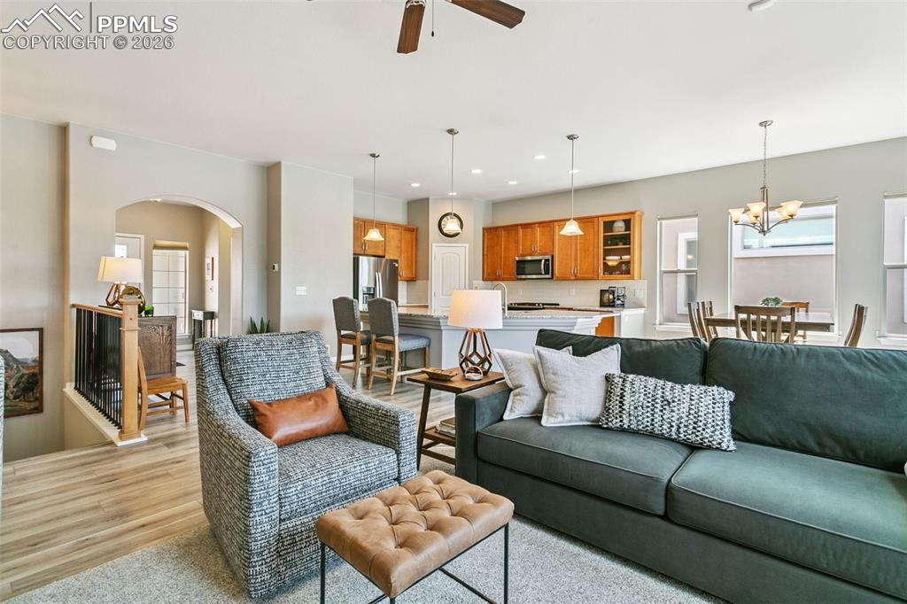 Image 13 of 50: Living Room - Overlooks the Great Room