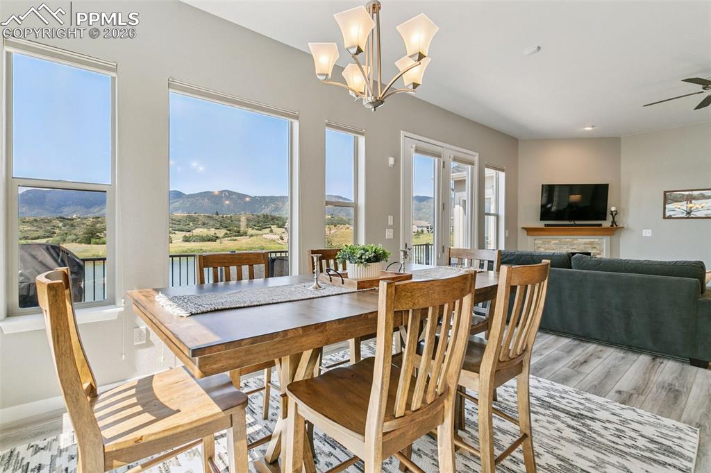 Image 14 of 50: Bright /Light Dining Area with Mesmerizing View