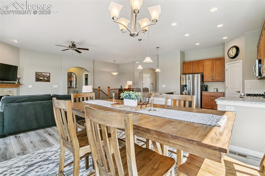 Image 15 of 50: Dining Area - Overlooking the Kitchen