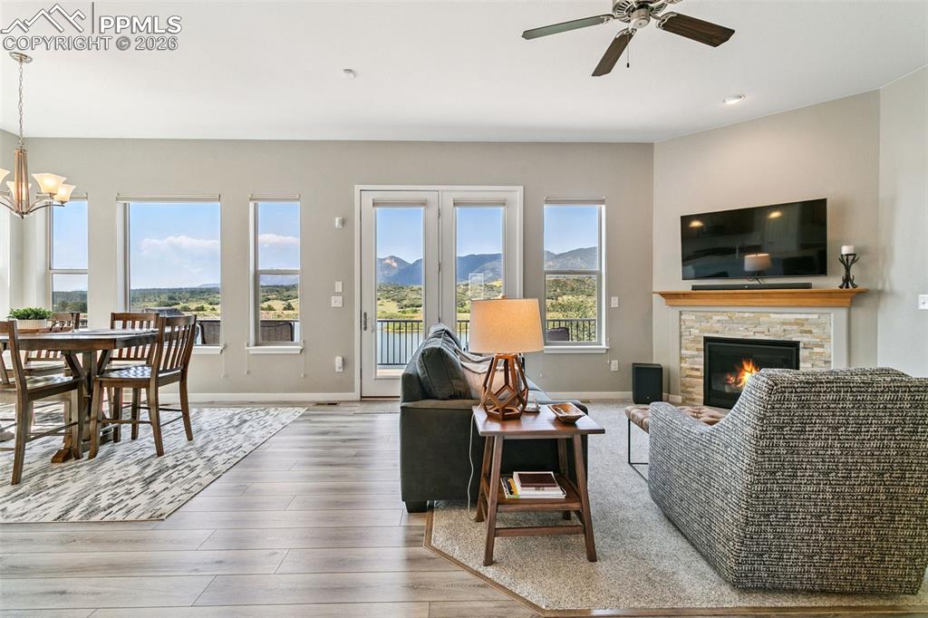 Image 8 of 50: Great Room - Stunning Views and Luxury Vinyl Flooring