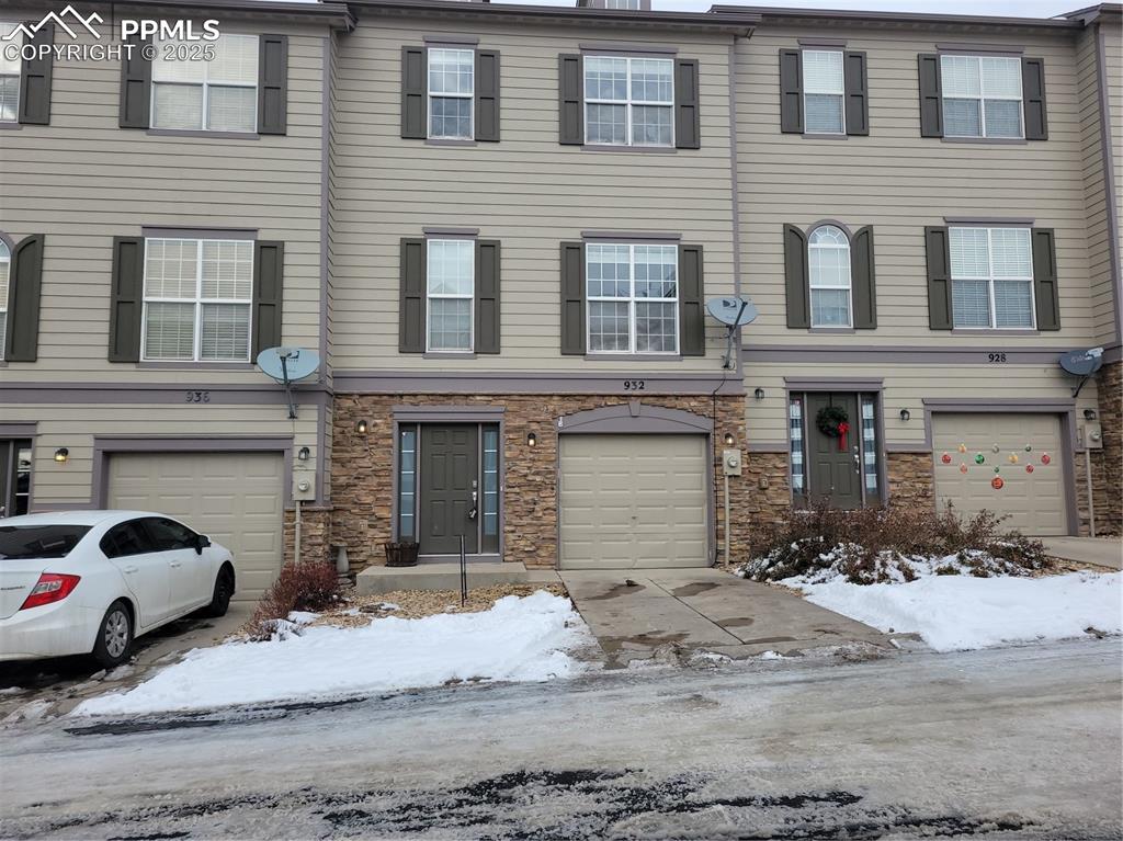 Caption: Front of Structure