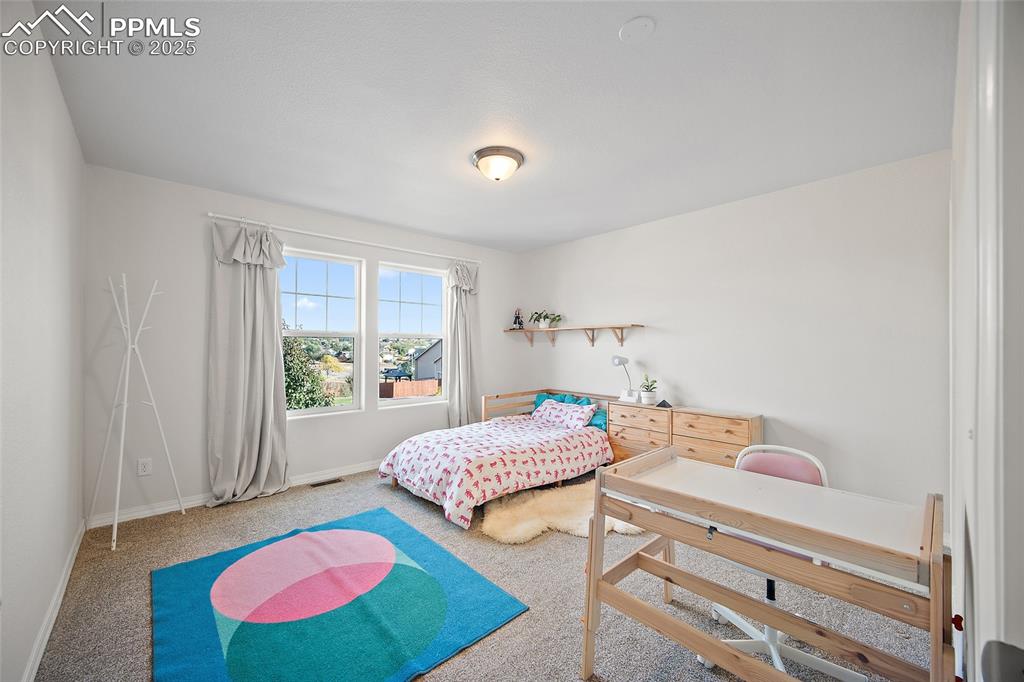 Image 33 of 50: Upper-Level Bedroom with Walkin closet.