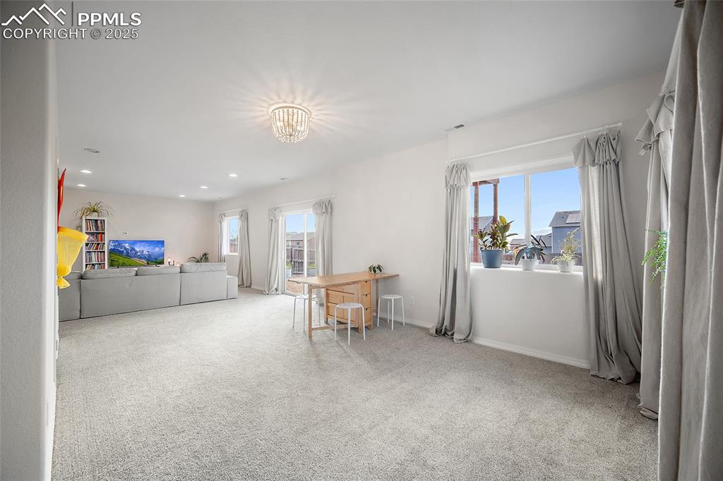 Image 37 of 50: Walk out to the big backyard!