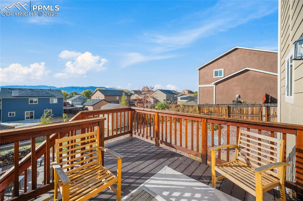 Image 42 of 50: Check out your views from the deck!