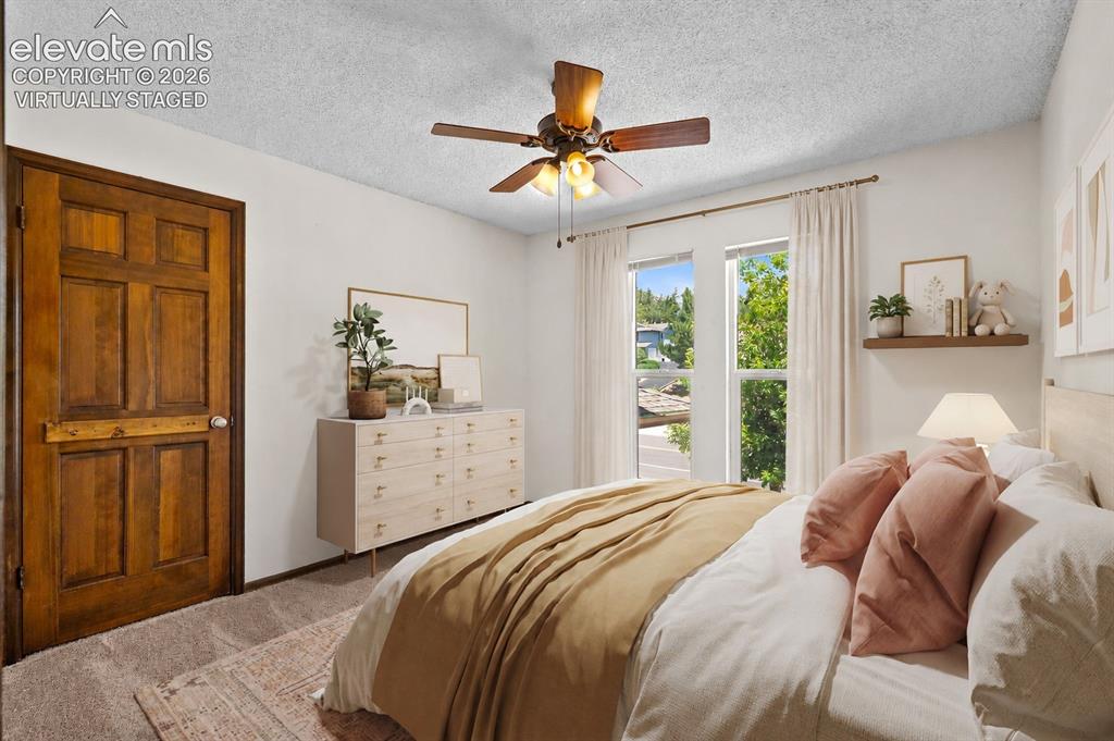 Image 23 of 50: Virtually Staged; 3rd Bedroom, Upper Level