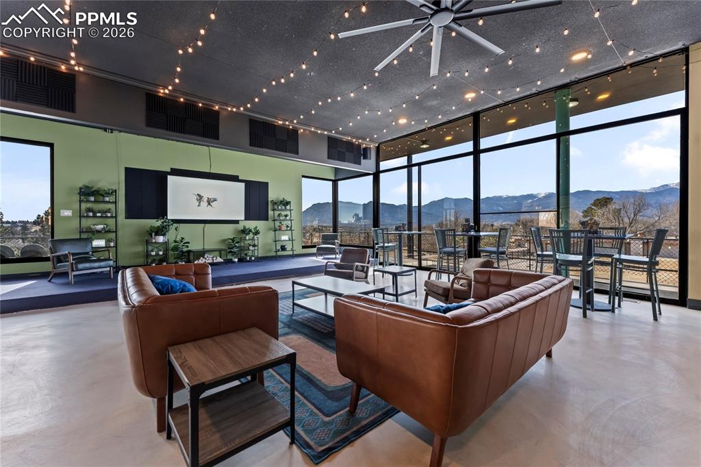 Image 45 of 47: Golf clubhouse across the street